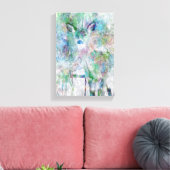 冬の鹿 キャンバスプリント (インサイチュ (リビング))