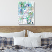 冬の鹿 キャンバスプリント (インサイチュ (寝室))