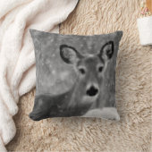 冬の鹿 クッション (ブランケット)