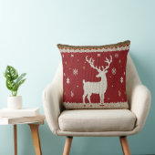 冬の鹿 クッション (椅子)