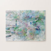 冬の鹿 ジグソーパズル (横)