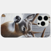 冬の鹿/バック・アート Case-Mate iPhoneケース (裏面 (横))