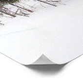 冬の鹿 ポスター (角)