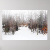 冬の鹿 ポスター (正面)