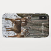 冬の鹿 Case-Mate iPhoneケース (裏面(横))