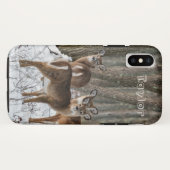 冬の鹿 Case-Mate iPhoneケース (裏面(横))