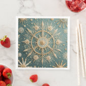 冬の黄金の抱擁：雪の結晶セレナーデ (インサイチュ)