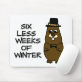 冬の6週間を切る マウスパッド (マウス)