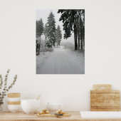 冬の ポスター (キッチン)