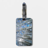 冬の《植物》アスペン ラゲッジタグ (裏面縦)