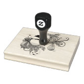 冬の《鳥》アメリカゴガラクリスマス ラバースタンプ (スタンプ)