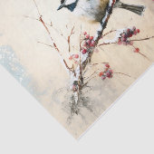 冬の《鳥》アメリカゴガラ 薄葉紙 (詳細)