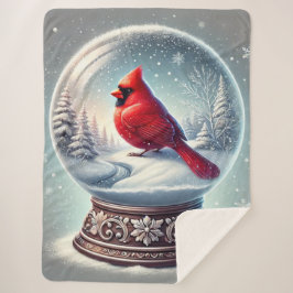 冬の(鳥)ショウジョウコウカンチョウ シェルパブランケット