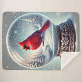 冬の（鳥）ショウジョウコウカンチョウ シェルパブランケット (正面(横))