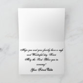 冬の（鳥）ショウジョウコウカンチョウ シーズンカード (内部)