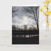 冬の~ 21.5 カード (黄色い花)