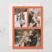 冬のAフレームスキーシャレー レトロ写真 シーズンカード (裏面)