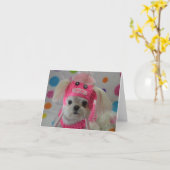 冬のAvaノートカード カード (黄色い花)