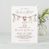 冬のBoho Clotheslineジェンダーの公開 招待状 (スタンド正面)