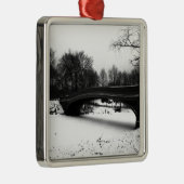 冬のCenteral公園NYC. メタルオーナメント (右)