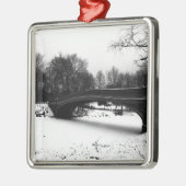 冬のCenteral公園NYC. メタルオーナメント (左)