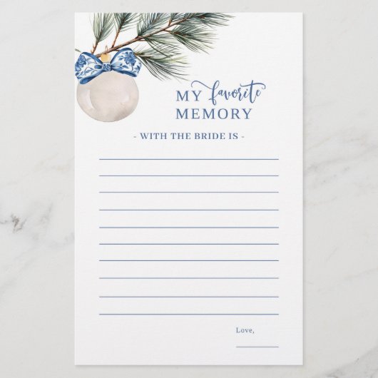 冬のChinoiserie私のメモリお気に入りのゲームにボウ (正面)