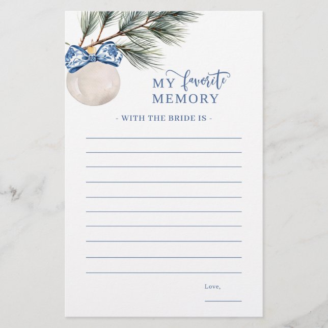 冬のChinoiserie私のメモリお気に入りのゲームにボウ (正面)