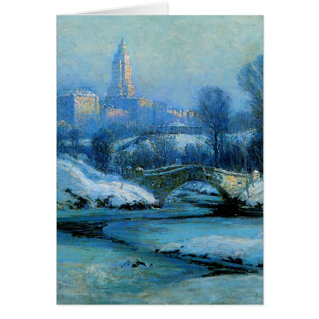 冬のCnetral公園 (正面)