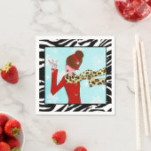 「冬のDIVA」 スタンダードカクテルナプキン (インサイチュ)