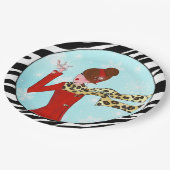 「冬のDIVA」 ペーパープレート (アングル)