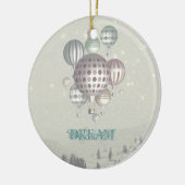 冬のDreamflightのクリスマスのオーナメント セラミックオーナメント (左)