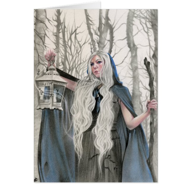 冬のElveカード (正面)