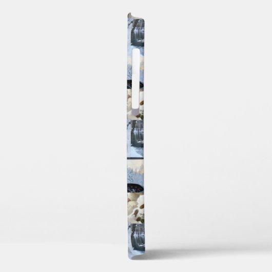 冬のIphoneケース Case-Mate iPhoneケース (裏面 / 左)