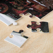 冬のKeremeos果樹園 ジグソーパズル (側面)