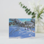 冬のLadmanlow Derbyshire 2013 ポストカード (スタンド正面)