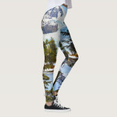 冬のMendenhallの氷河 レギンス (右)