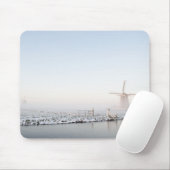 冬のmousepadの雪の風車 マウスパッド (マウス)