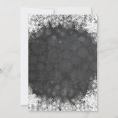 冬のOnederlandの男の子の第1誕生日の招待状 招待状 (裏面)