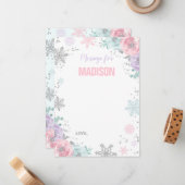 冬のONEderlandタイムカプセルノートカードゲストブック ノートカード (正面/裏面インサイチュ)