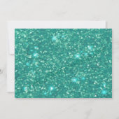 冬のONEderland招待状。黒板。 招待状 (裏面)