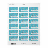 冬のOwls名ラベル ラベル (フルシート)