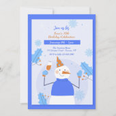 冬のParty招待状 招待状 (正面)