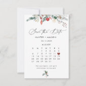 冬のSave the Date  セーブザデート (正面)
