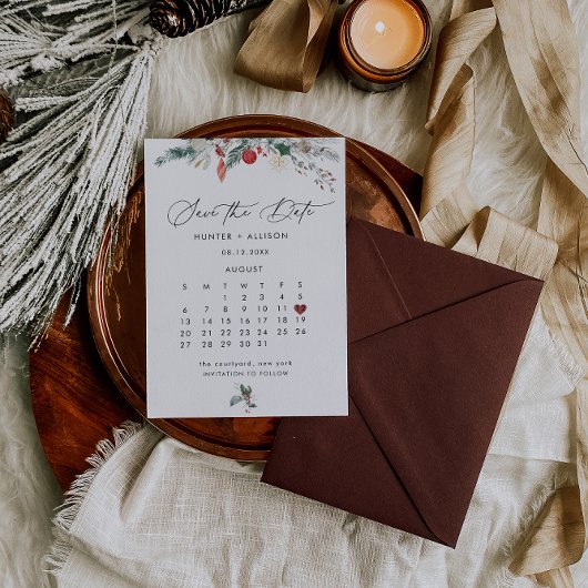 冬のSave the Date  セーブザデート