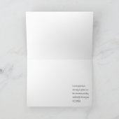 冬のSnowyのヒマラヤスギ カード (内部)