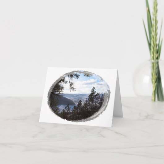 冬のSnowyの景色 シーズンカード (正面)