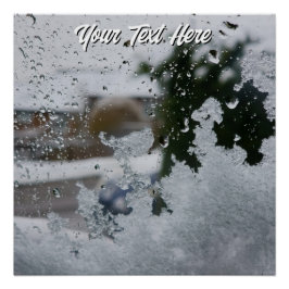 冬のTouch光沢ポスター ポスター