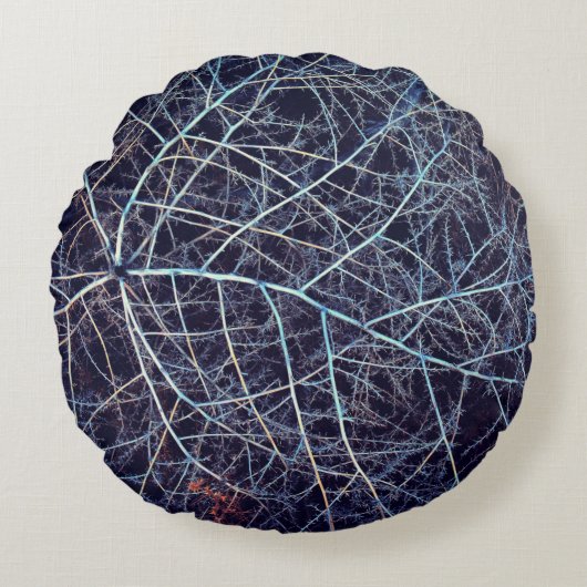 冬のTumbleweed ラウンドクッション (正面)