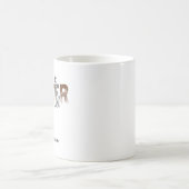 冬はあまり得意じゃない 面白い 冬のデザイン コーヒーマグカップ (中央)
