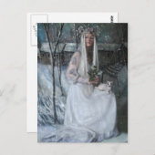 冬はがきクイーン ポストカード (正面/裏面)